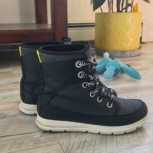 Sorel xplorer 1964 boots, 2019 black/sea salt winter
